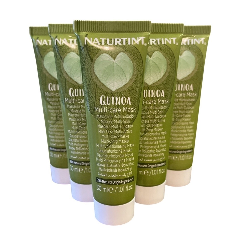 6 Tubes NATURTINT Quinoa Multi Care Mask For Hair New 1.01 Oz 30 Ml Travel mini